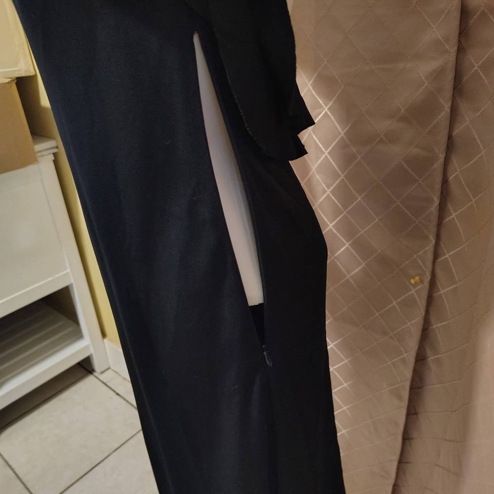Ralph Lauren Black Ruffle Maxi Dress - Picture 5 of 6